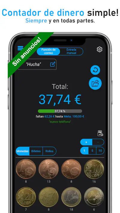 Contador de Dinero y Monedas screenshot 1