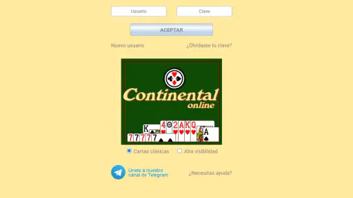 Continental (juego de cartas) screenshot 3