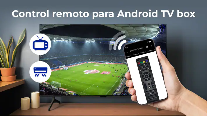 Control remoto Android TV screenshot 1