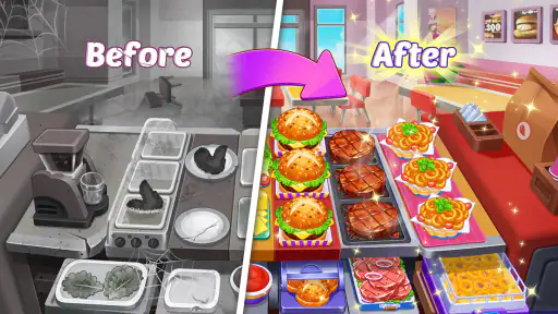 Cooking Diner: cocina screenshot