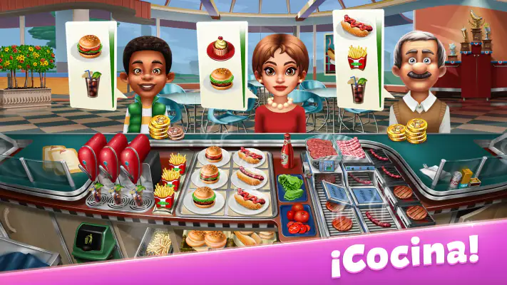 Cooking Fever – Juego de Chef screenshot 1