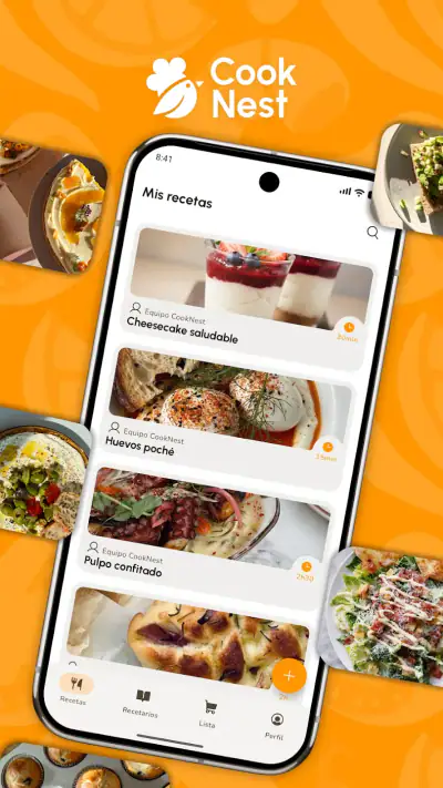 CookNest・Guarda tus recetas screenshot 1