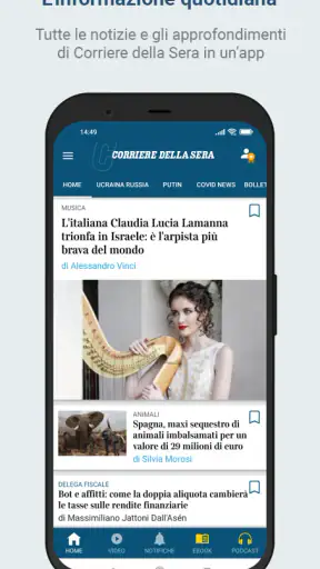 Corriere della Sera screenshot 1