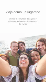 Couchsurfing Travel App screenshot 1