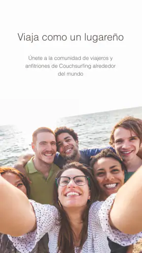 Couchsurfing Travel App screenshot 1