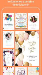 Crea Tarjetas de Invitación screenshot