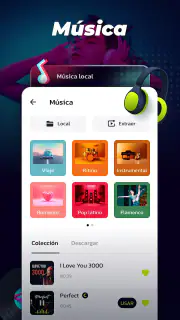Crea vídeos con fotos y música screenshot 4
