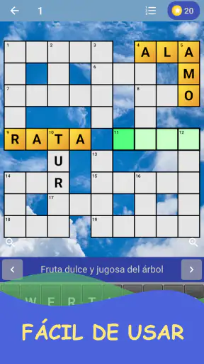 Crucigrama en español screenshot 1