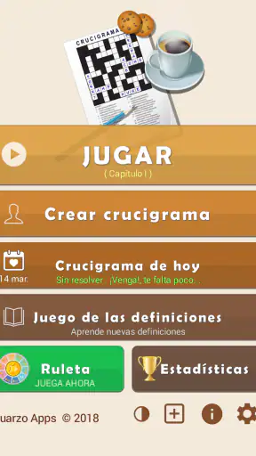 Crucigramas - en español screenshot 1