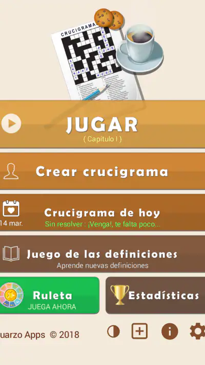 Crucigramas - en español screenshot 1