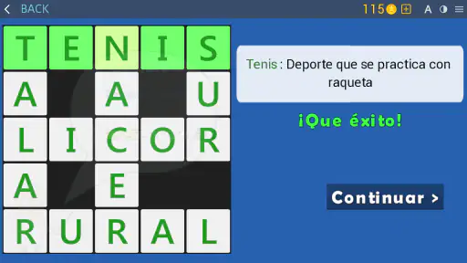 Crucigramas - en español screenshot 5