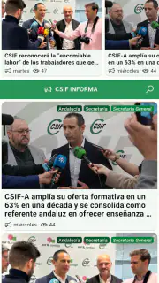 CSIF Andalucía screenshot 1