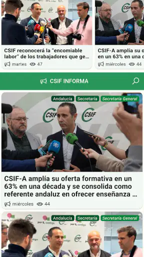 CSIF Andalucía screenshot 1