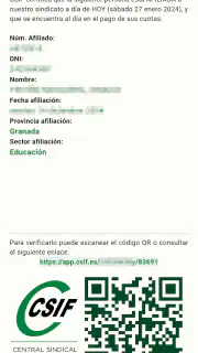 CSIF Andalucía screenshot 8