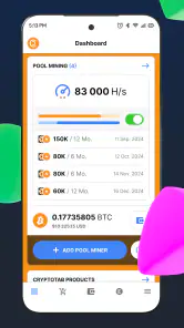 CT Pool: App de cripto minería screenshot