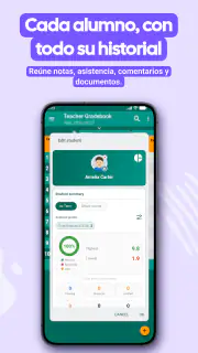 Cuaderno del profesorado screenshot 4