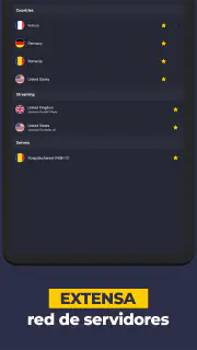 CyberGhost VPN: Proxy Seguro screenshot 8