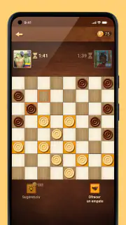 Damas en línea - 2 jugadores screenshot 4