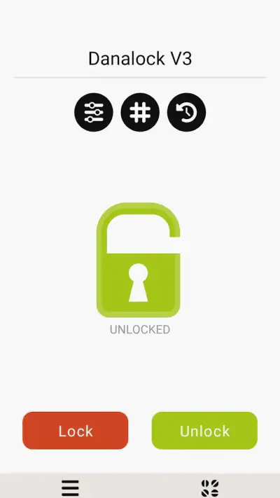 Danalock screenshot 1