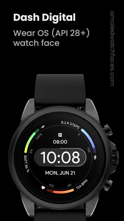 Dash Digital: Watch face screenshot 1