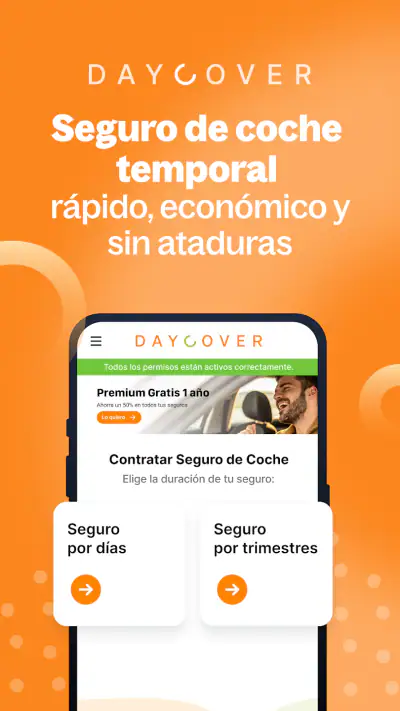 DayCover | Seguro por días screenshot 1