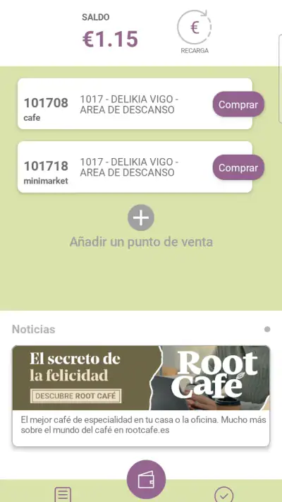 Delikia App screenshot 1