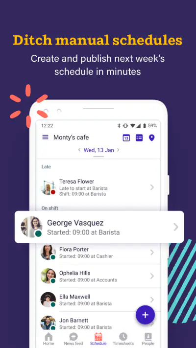 Deputy: Employee Scheduling screenshot 1