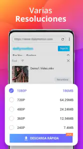 Descargador screenshot