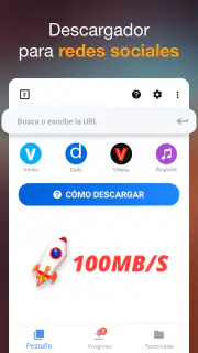 Descargador de vídeos screenshot 2