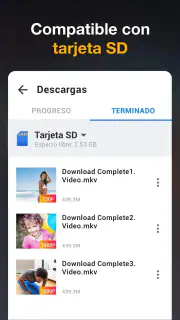 Descargador de vídeos en HD screenshot 6