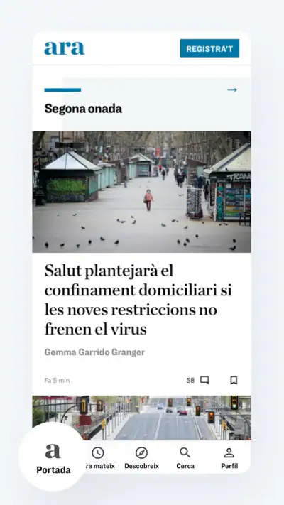 Diari ARA screenshot 1