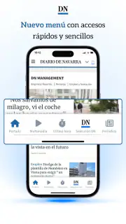 Diario de Navarra – App móvil screenshot 1