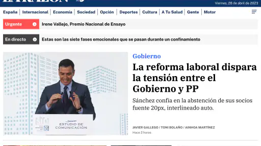 Diario La Razón screenshot 4