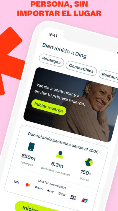 Ding: Recarga Internacional screenshot 1