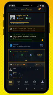 Diplomacia Estrategia en línea screenshot 8