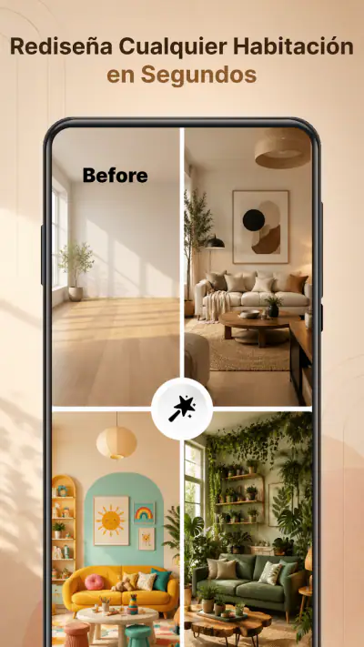 Diseño Interior IA: Home Plan screenshot 1