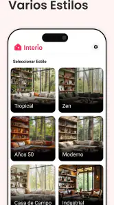 Diseño Interior IA - Interio screenshot