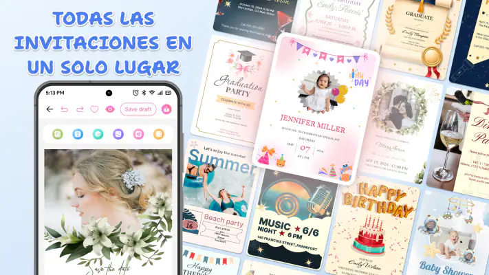 Diseño tarjeta de invitación screenshot 1