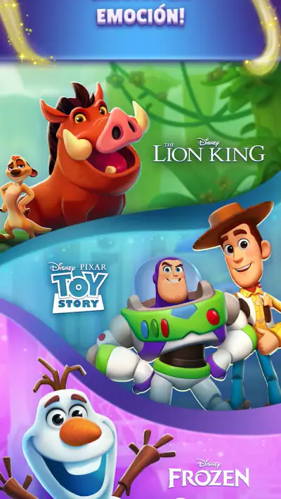 Disney Solitaire screenshot 1