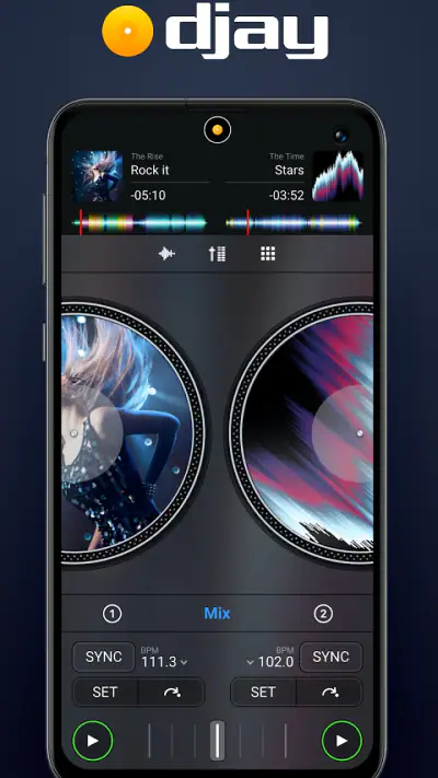 djay - DJ App & AI Mixer screenshot 1