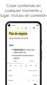 Documentos de Google screenshot