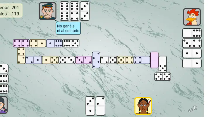 Dominó en Parejas screenshot 1
