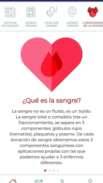 Donantes de Sangre de Euskadi screenshot 1