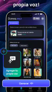 Donna IA Generador de Música screenshot