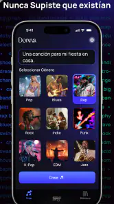 Donna IA Generador de Música screenshot