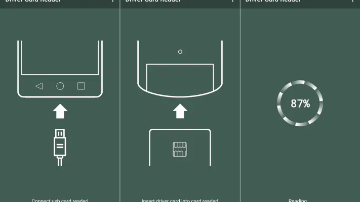 Driver Card Reader screenshot 1