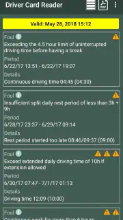 Driver Card Reader screenshot 7