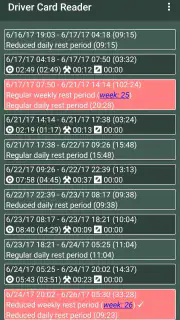 Driver Card Reader screenshot 8