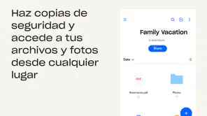 Dropbox: Almacenamiento Seguro screenshot 1