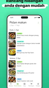 Eatr・Plan de comidas・Dieta screenshot